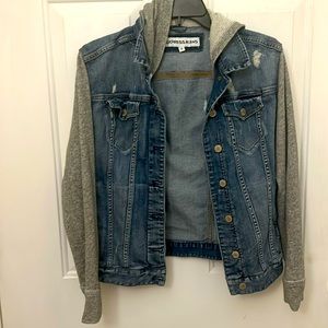 Express Distressed Jean Jacket